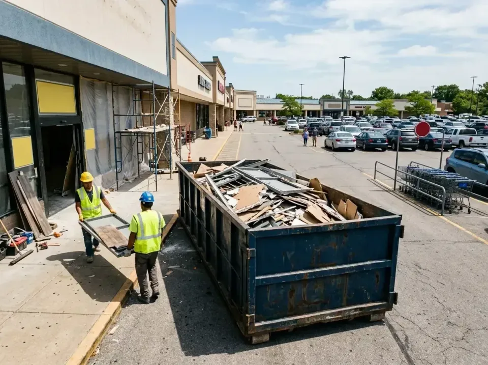 retail-store-renovation-debris-003 — frequently asked questions, Roll-off Dumpster Rentals in Cottage Grove, WI
